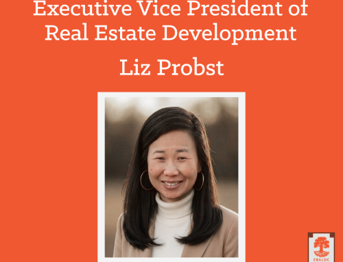 New Executive Vice President of Real Estate Development!
